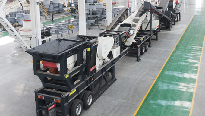 MTF輪胎式移動(dòng)破碎篩分站簡介圖